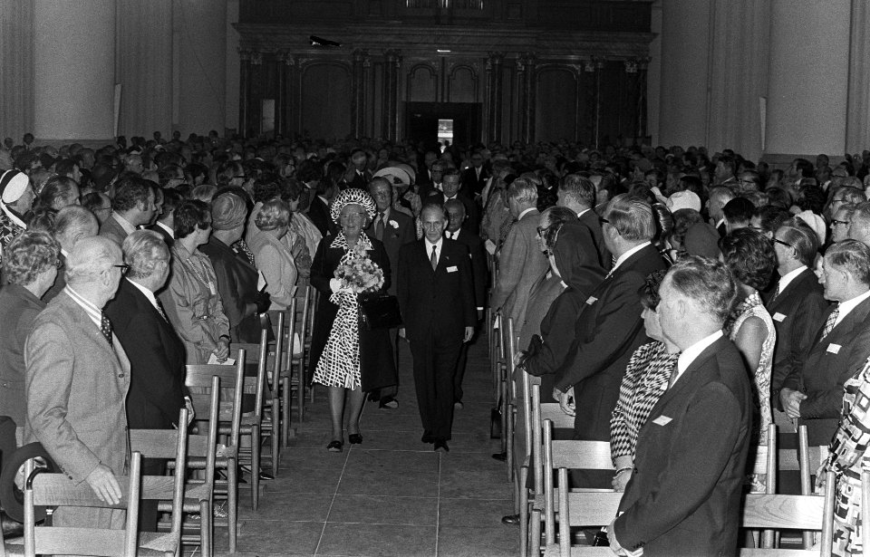 Viering Zilveren Regeringsjubileum van Koningin Juliana in Den Haag , Koninklijk, Bestanddeelnr 926-6663