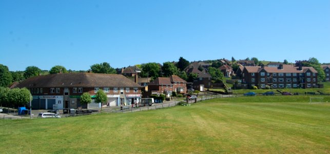 View across Bevendean from Heath Hill Avenue (May 2020) (1)