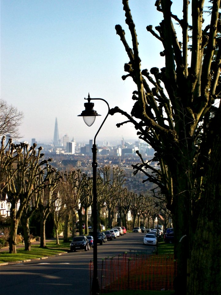 View across London, from Highgate