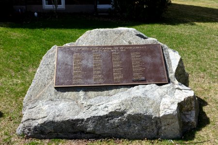 Vietnam Conflict memorial - Hatfield, Massachusetts - DSC01882 photo
