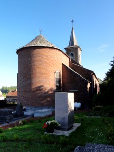 Vieux-Mesnil (Nord, Fr) église, chevet