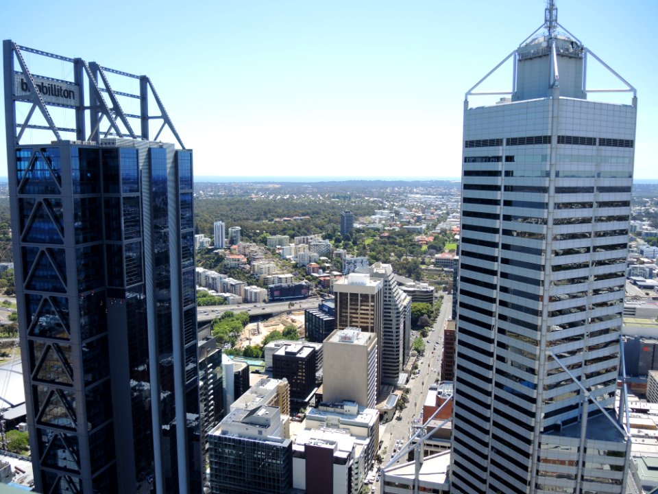View from 108 St Georges Terrace, Perth 12 (E37@OpenHousePerth2014)