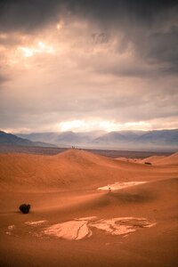 Mountains clouds sky photo