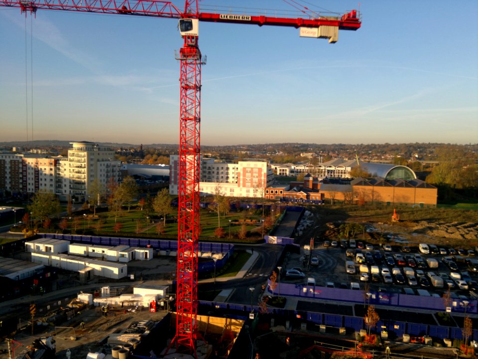 View from Envoy House, Beaufort Park, Colindale, London NW9, 14 November 2012 (2)