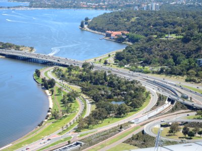 View from 108 St Georges Terrace, Perth 17 (E37@OpenHousePerth2014)