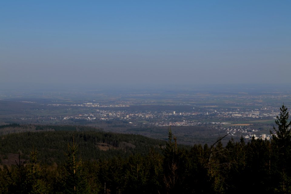 View from Altkönig 2020-03-25 12