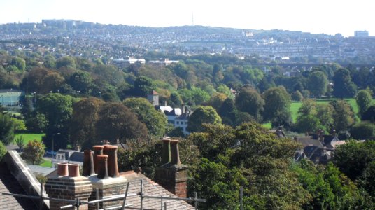 View from Tivoli Crescent, Preston Village, Brighton (October 2010) (Looking SE)