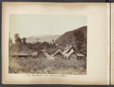 View from Dinging, Lake Tobah in the distance, Bestanddeelnr 815 53