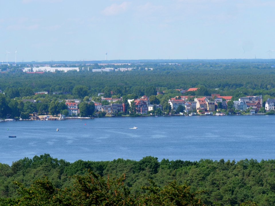 View from Müggelberge viewpoint 2019-06-13 23