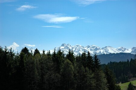 Nature mountains snow
