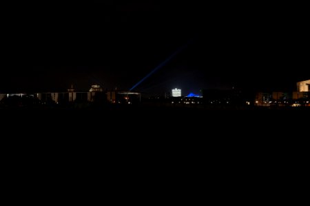 View from Hugo-Preuß-Brücke Berlin during new year 2021 03