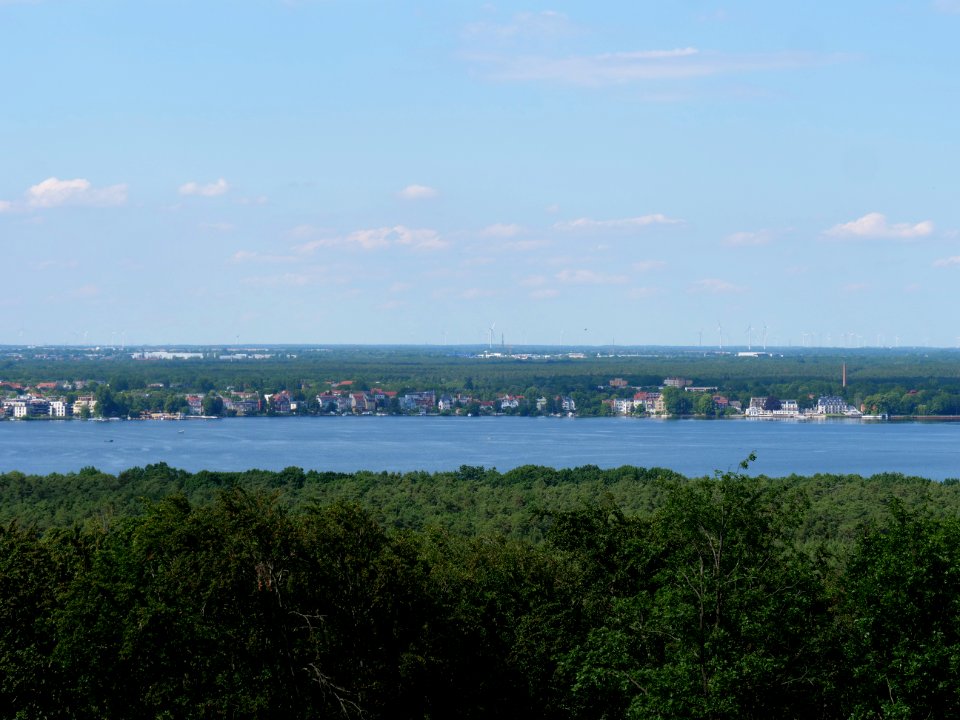 View from Müggelberge viewpoint 2019-06-13 04