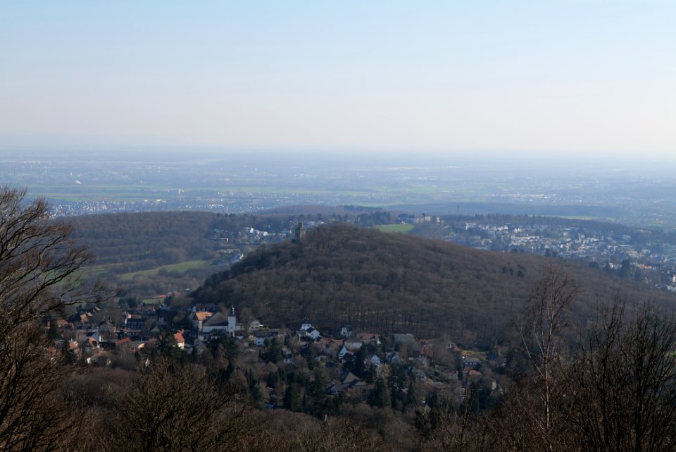 View from Lips-Tempel Königstein 2020-03-25 06