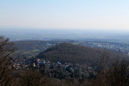 View from Lips-Tempel Königstein 2020-03-25 06