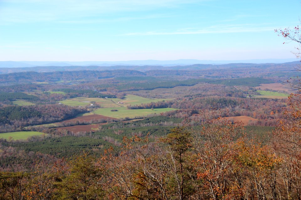 View from Johns Mountain Overlook, Nov 2017 1