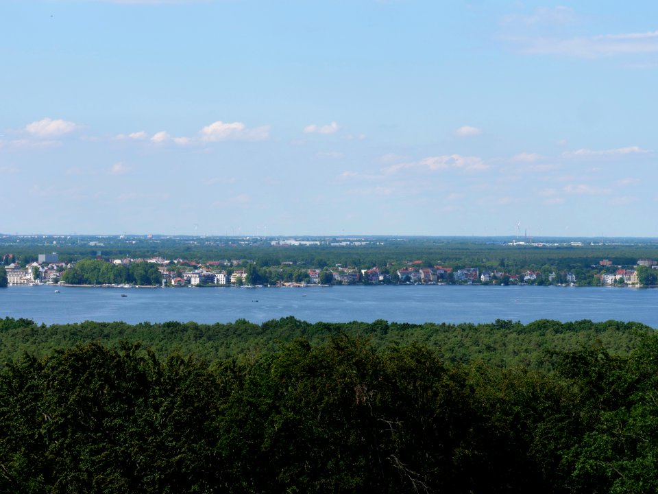 View from Müggelberge viewpoint 2019-06-13 05