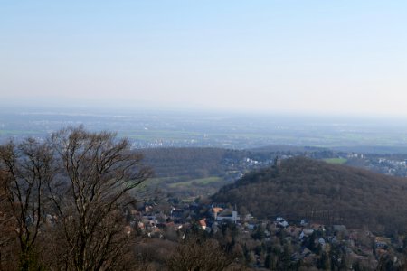 View from Lips-Tempel Königstein 2020-03-25 01