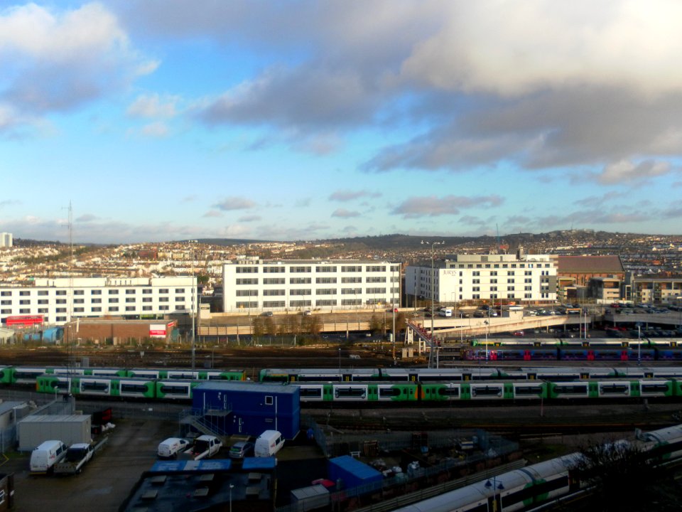 View from Howard Place towards New England Quarter, Brighton (December 2012) (5)