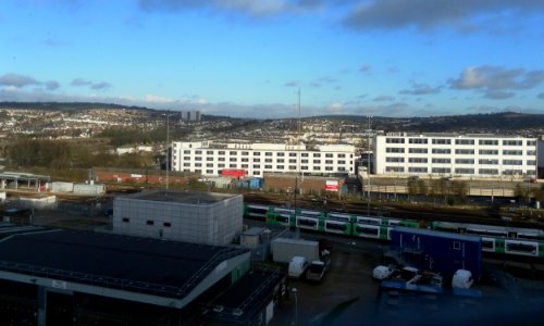 View from Howard Place towards New England Quarter, Brighton (December 2012) (1)