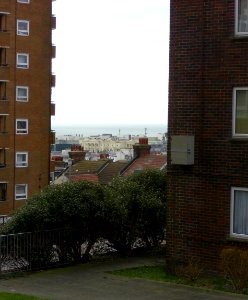 View from Carlton Hill towards Brighton Town Hall, Brighton (March 2013)