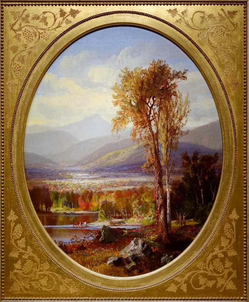 View from Crawford Notch, by Harrison Bird Brown, 1880, oil on canvas - Peabody Essex Museum - DSC07116