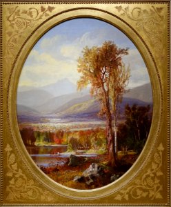 View from Crawford Notch, by Harrison Bird Brown, 1880, oil on canvas - Peabody Essex Museum - DSC07116
