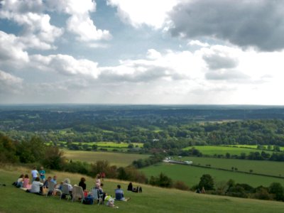 View from Box Hill, looking South