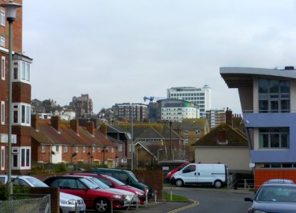 View Eastwards from St Mary's Place, Brighton (March 2013) (1)