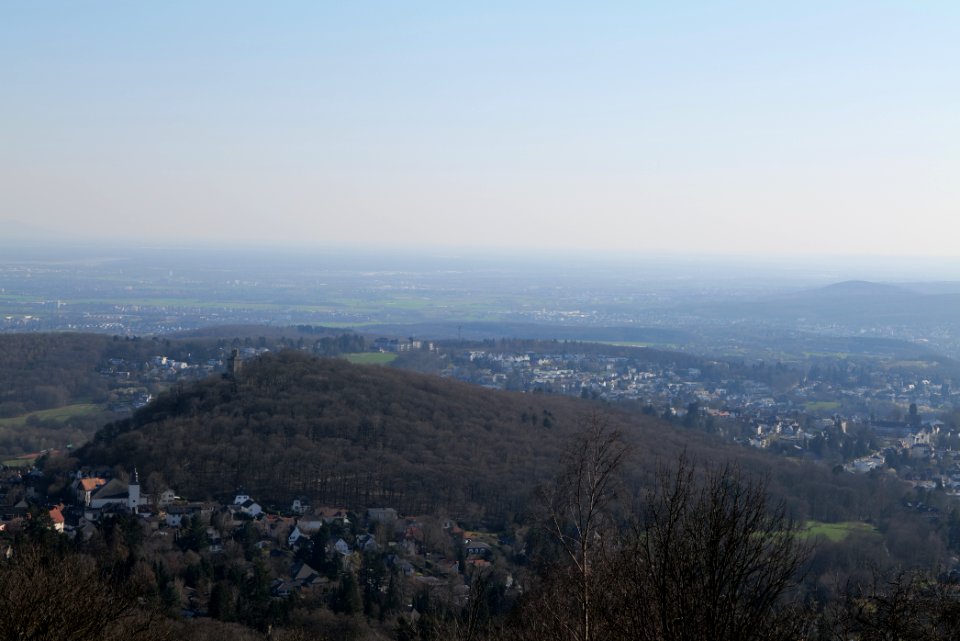 View from Lips-Tempel Königstein 2020-03-25 02