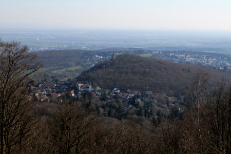 View from Lips-Tempel Königstein 2020-03-25 05