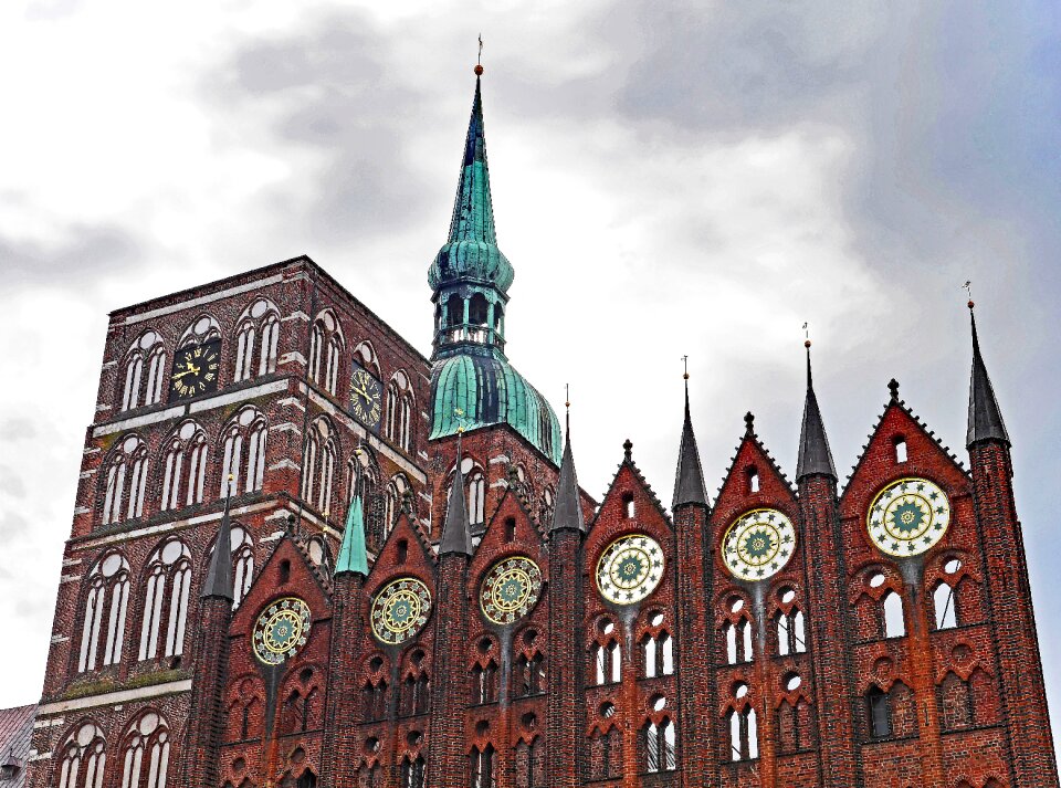 Facade towers bell tower