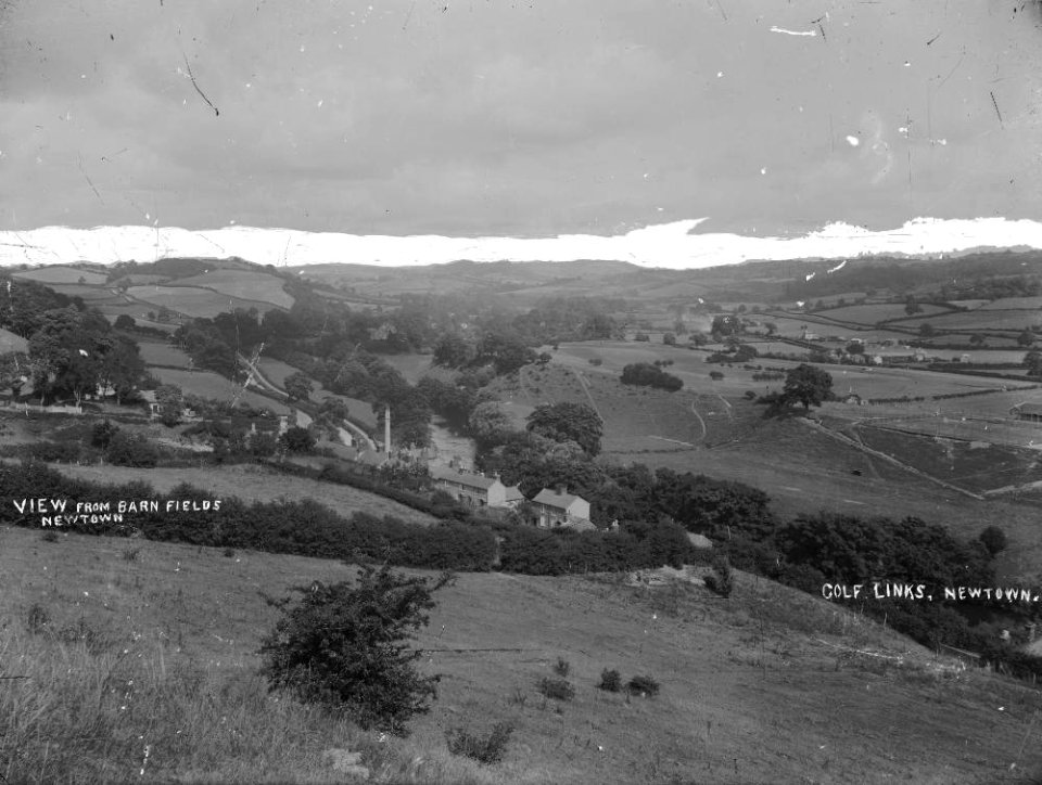 View from Barn fields Newtown ; Golf links, Newtown (1294463)