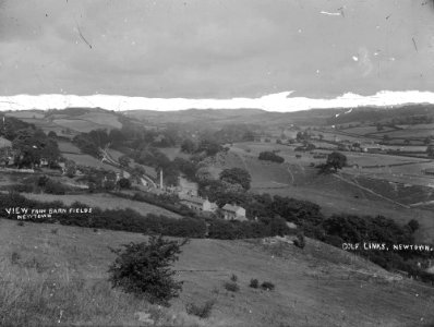 View from Barn fields Newtown ; Golf links, Newtown (1294463)