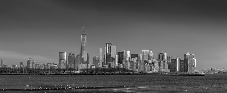 Monochrome industry manhattan