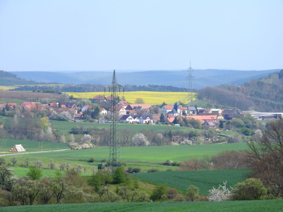 View Eichenberg near Jena