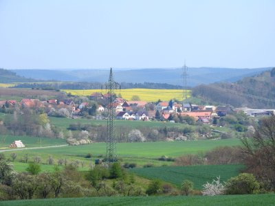 View Eichenberg near Jena