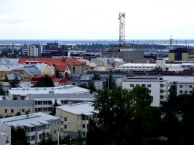 View from Myllytulli water tower Oulu 20070714 01