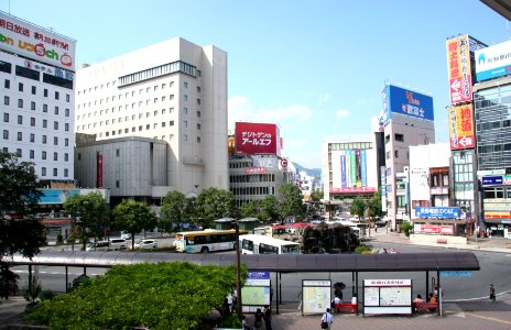 View from Nagano Station Zenkoji Guchi 01