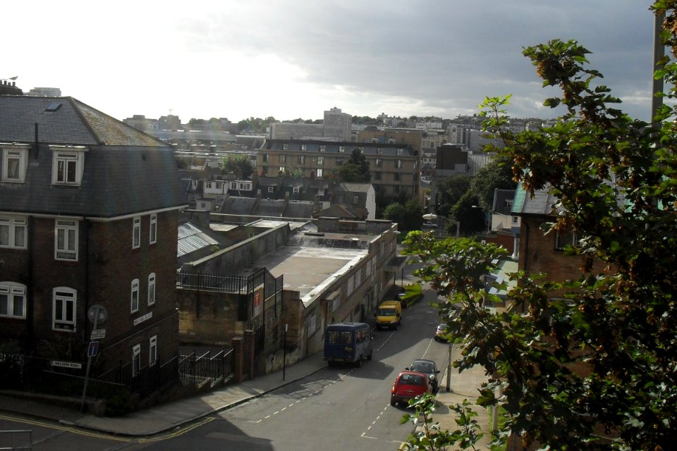 View from Ashton Rise, Carlton Hill, Brighton (looking west) (August 2010)