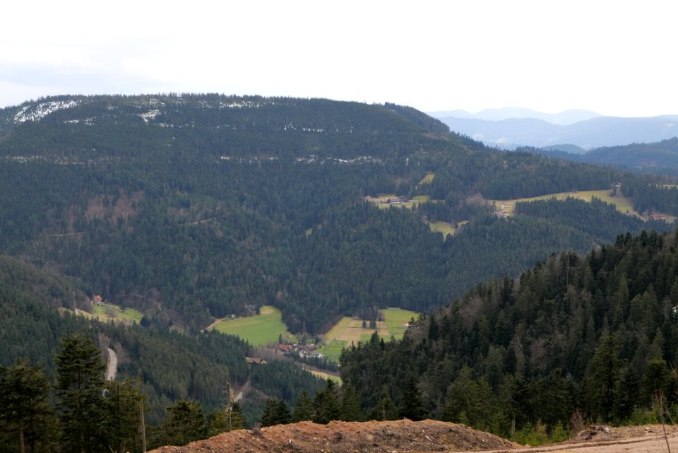 View from parking lot Mummelsee 2020-03-14 02