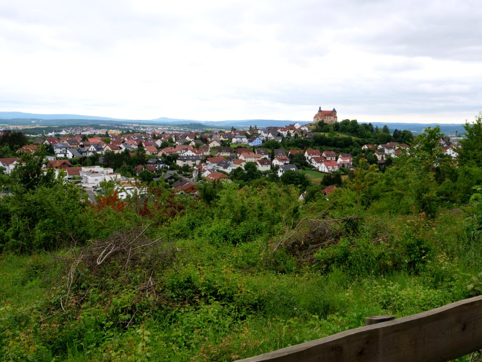 View from Rauschenberg on Petersberg Fulda 2019-07-14 05