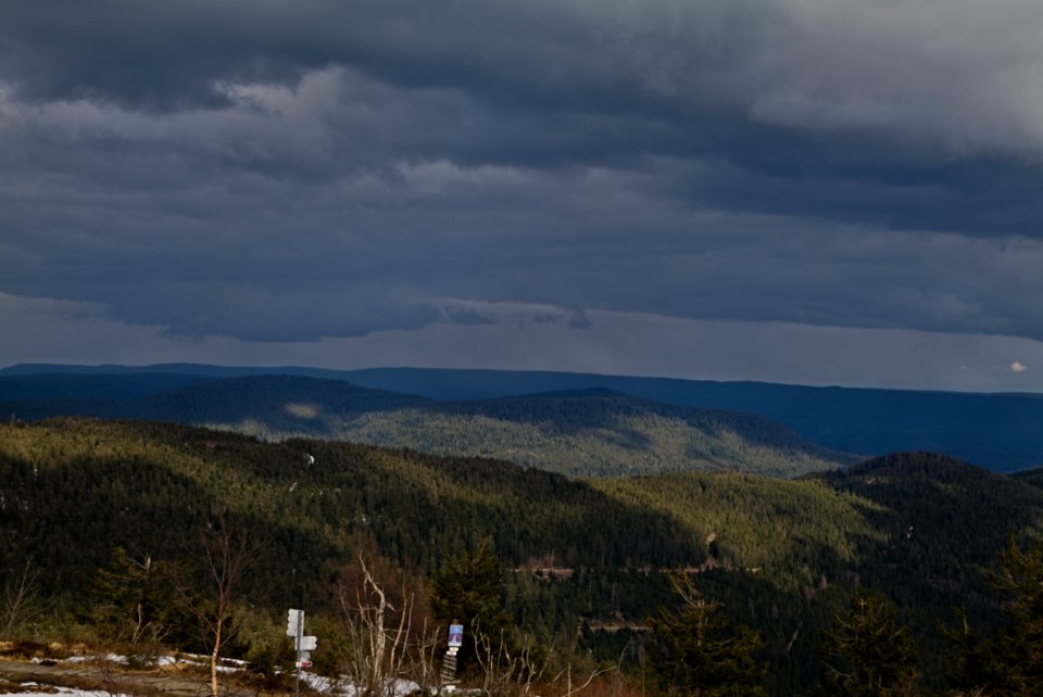 View from Bismarckturm Sasbach Hornisgrinde 2020-03-14 pixel shift 05 photo