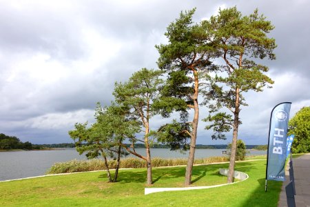 View from Blekinge Institute of Technology at Campus Gräsvik - Karlskrona, Sweden - DSC08592