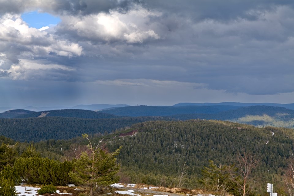 View from Bismarckturm Sasbach Hornisgrinde 2020-03-14 pixel shift 07 photo