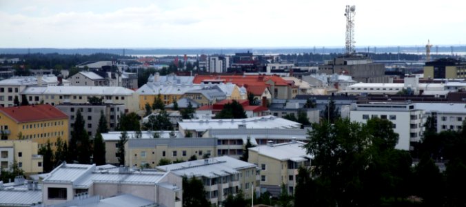 View from Myllytulli water tower Oulu 20070714