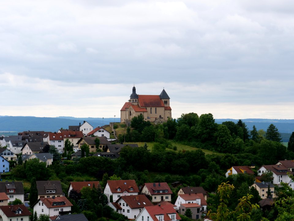 View from Rauschenberg on Petersberg Fulda 2019-07-14 03