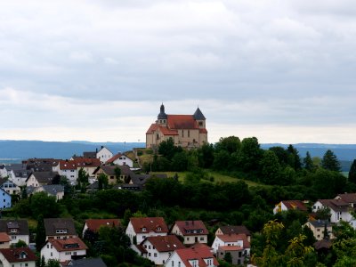 View from Rauschenberg on Petersberg Fulda 2019-07-14 03