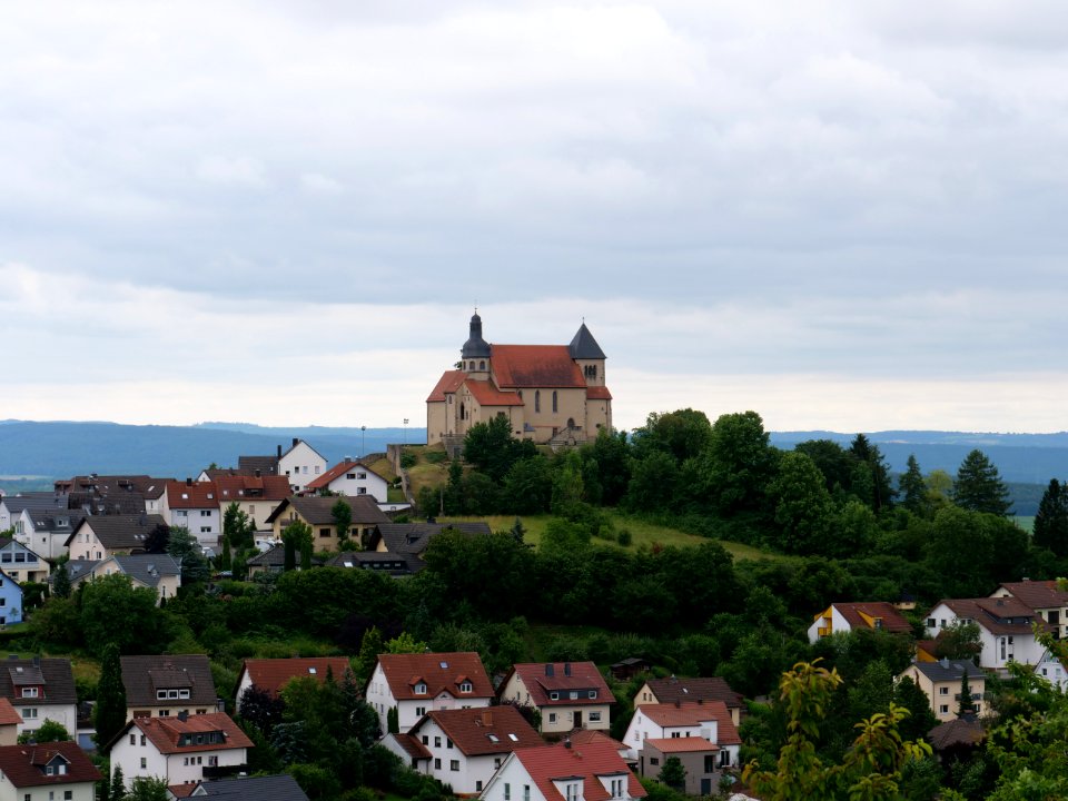 View from Rauschenberg on Petersberg Fulda 2019-07-14 04