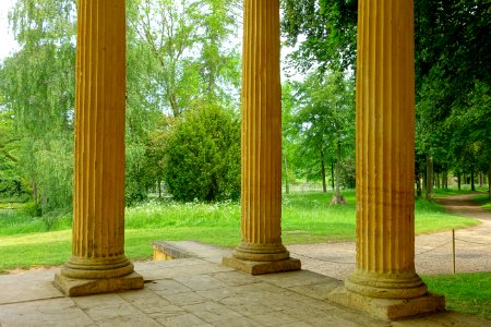 View from the Eastern Lake Pavilion, Stowe - Buckinghamshire, England - DSC06847
