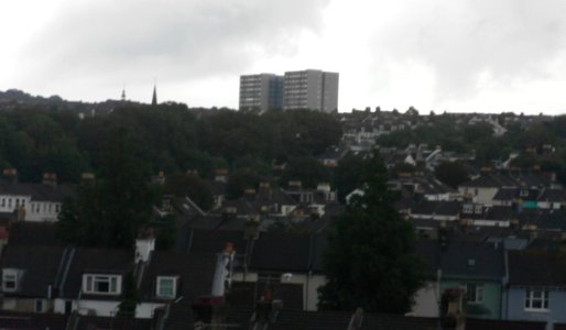 View from The Greenway, New England Quarter, Brighton towards Hollingdean (July 2012) (3)